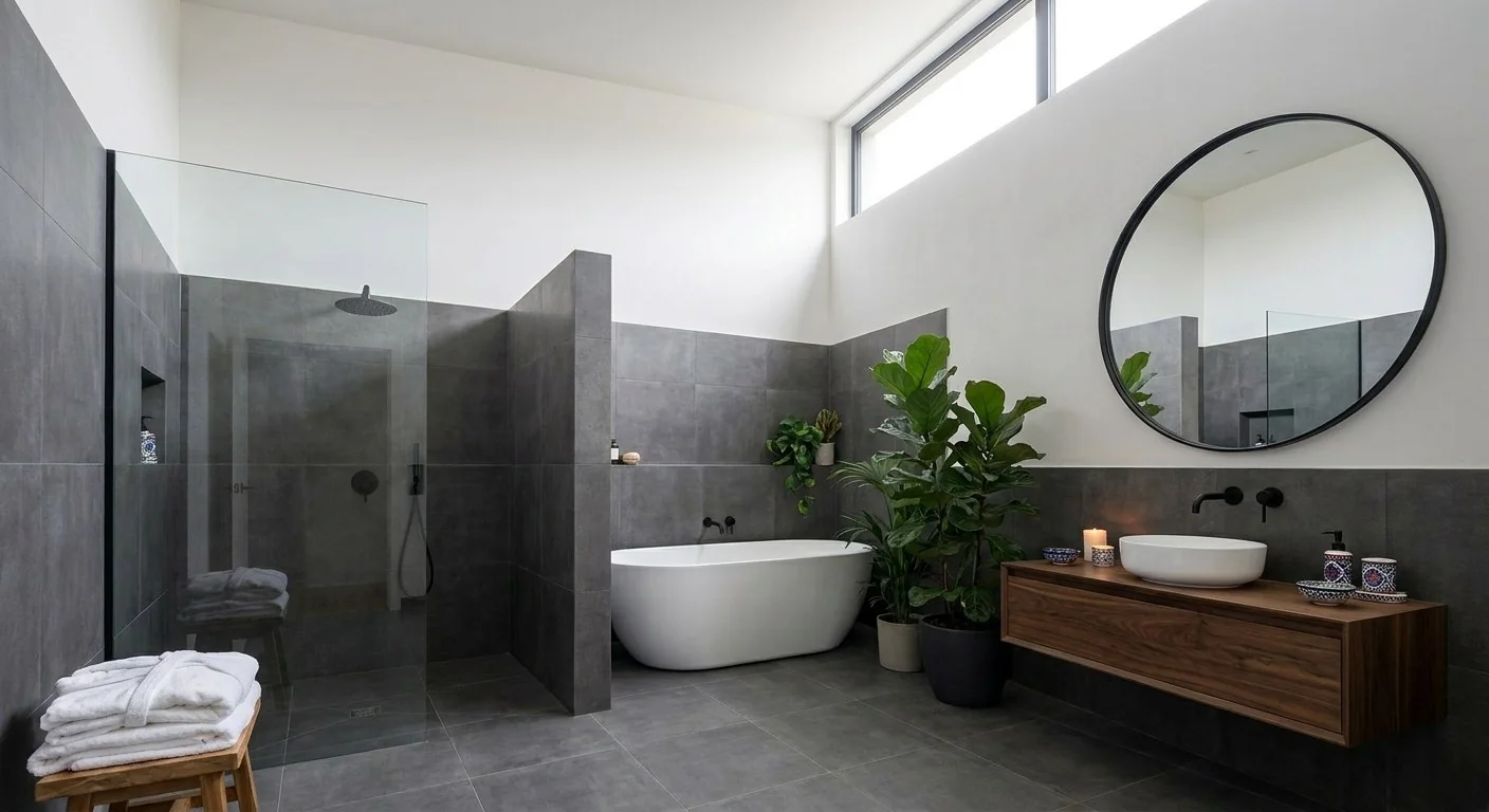 Boş Banyo → Modern Banyo - sonrasi